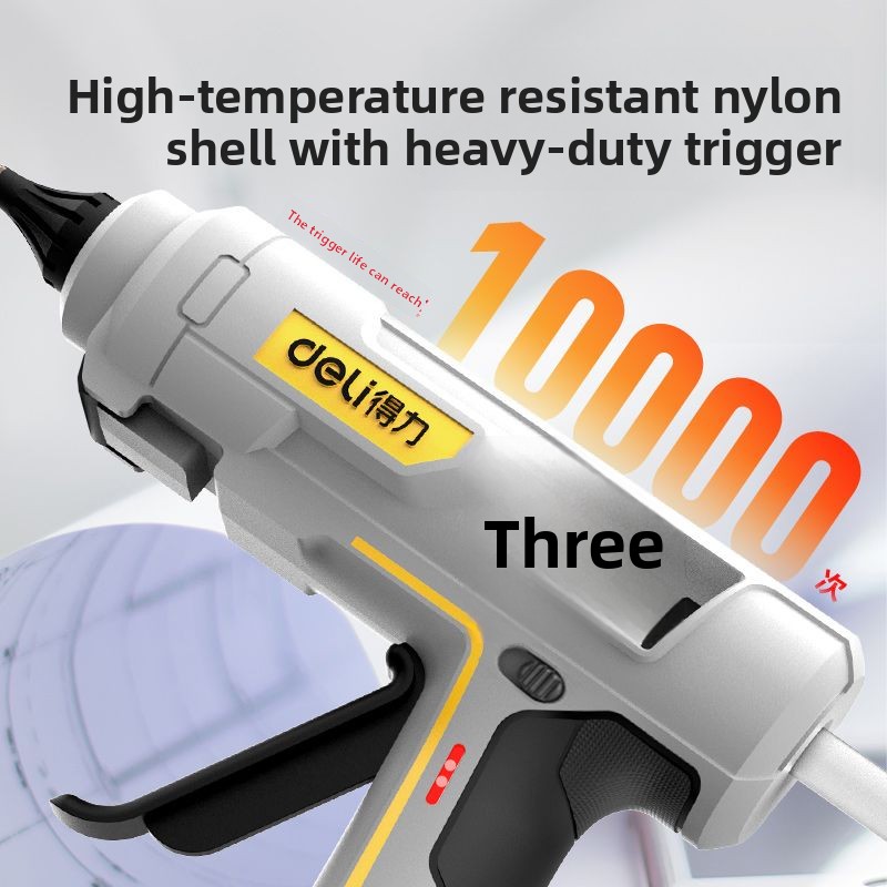 Hot Melt Glue Gun Cordless - ปืนกาวร้อนเดลี่ โปรเฟสชั่นแนล พร้อมแท่งกาว 40/50W ปืนซิลิโคนกำลังสูงขนาดเล็ก เครื่องมือ