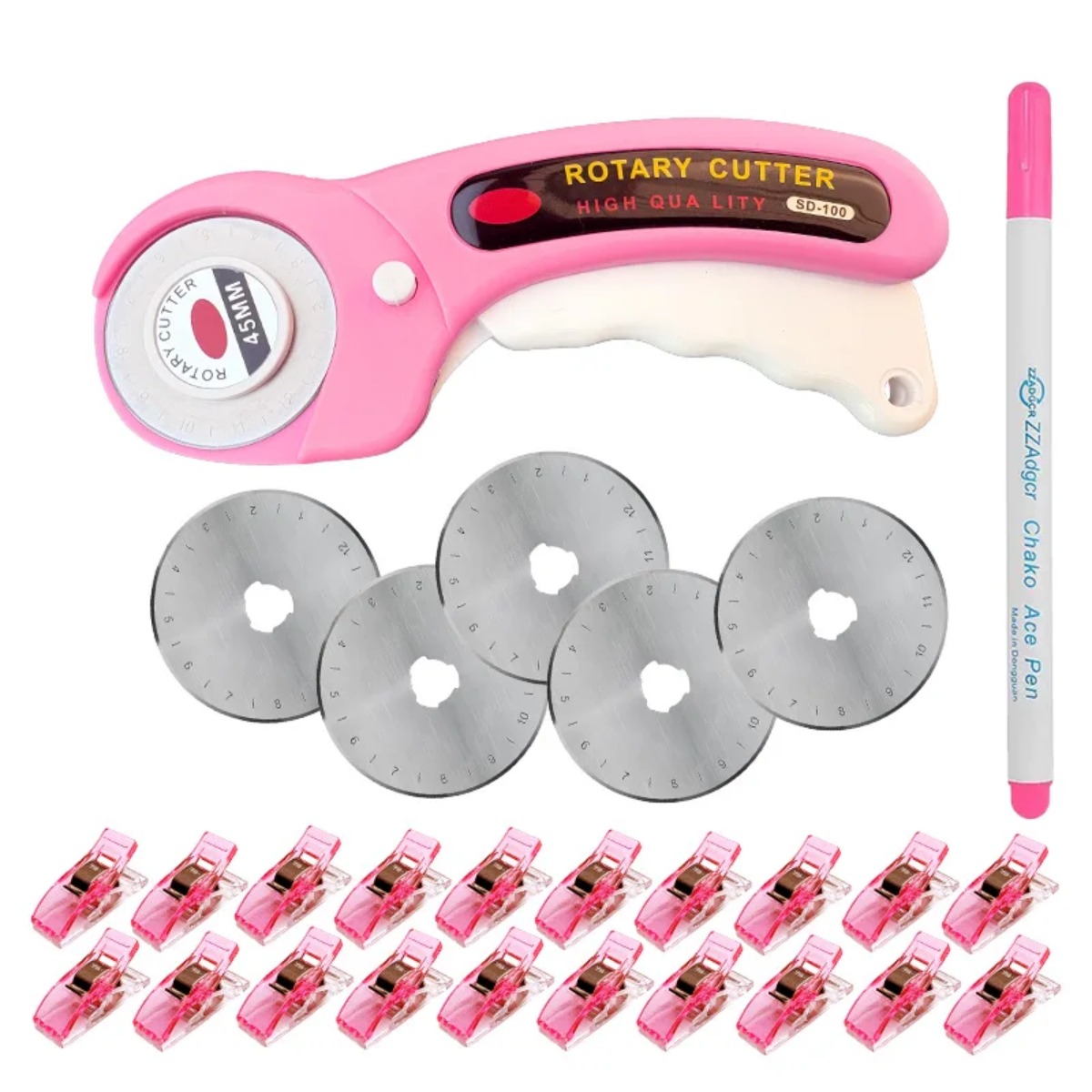 เครื่องตัดผ้าแบบหมุนขนาด 45 มม - Rotary Cutter For Fabric 45Mm บทวิจารณ์และราคา