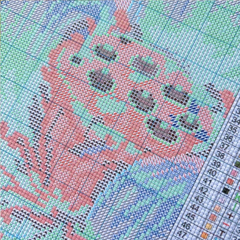 [CC2245 - วันคริสต์มาส, เข็มส่ - Cross Stitch Stamped Kits Beginners บทวิจารณ์และราคา