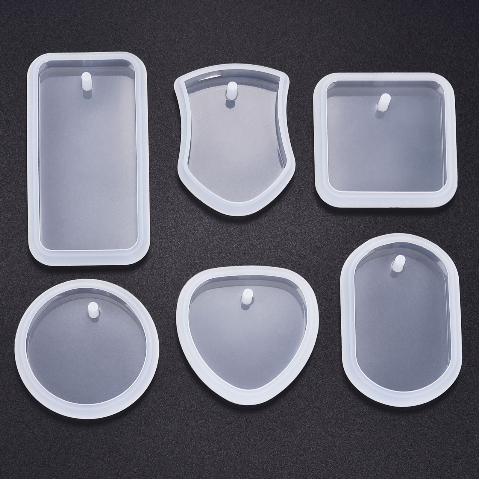 DIY พวงกุญแจจี้ชุดแม่พิมพ์ซิลิ - Silicone Epoxy Resin Molds Set บทวิจารณ์และราคา