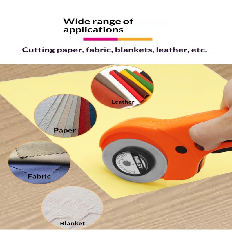 ใบมีดตัดแบบหมุนขนาด 45 มม. 5/1 - Rotary Cutter For Fabric 45Mm บทวิจารณ์และราคา