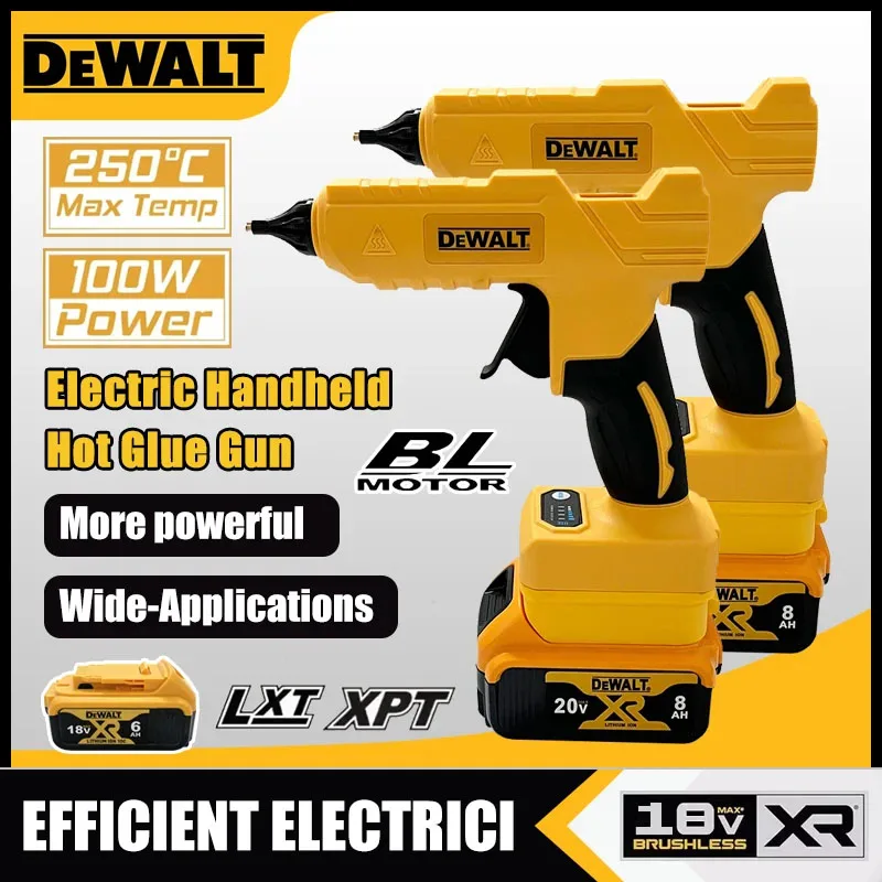 ปืนกาวร้อนไร้สาย Dewalt แบบมือ - Hot Melt Glue Gun Cordless บทวิจารณ์และราคา